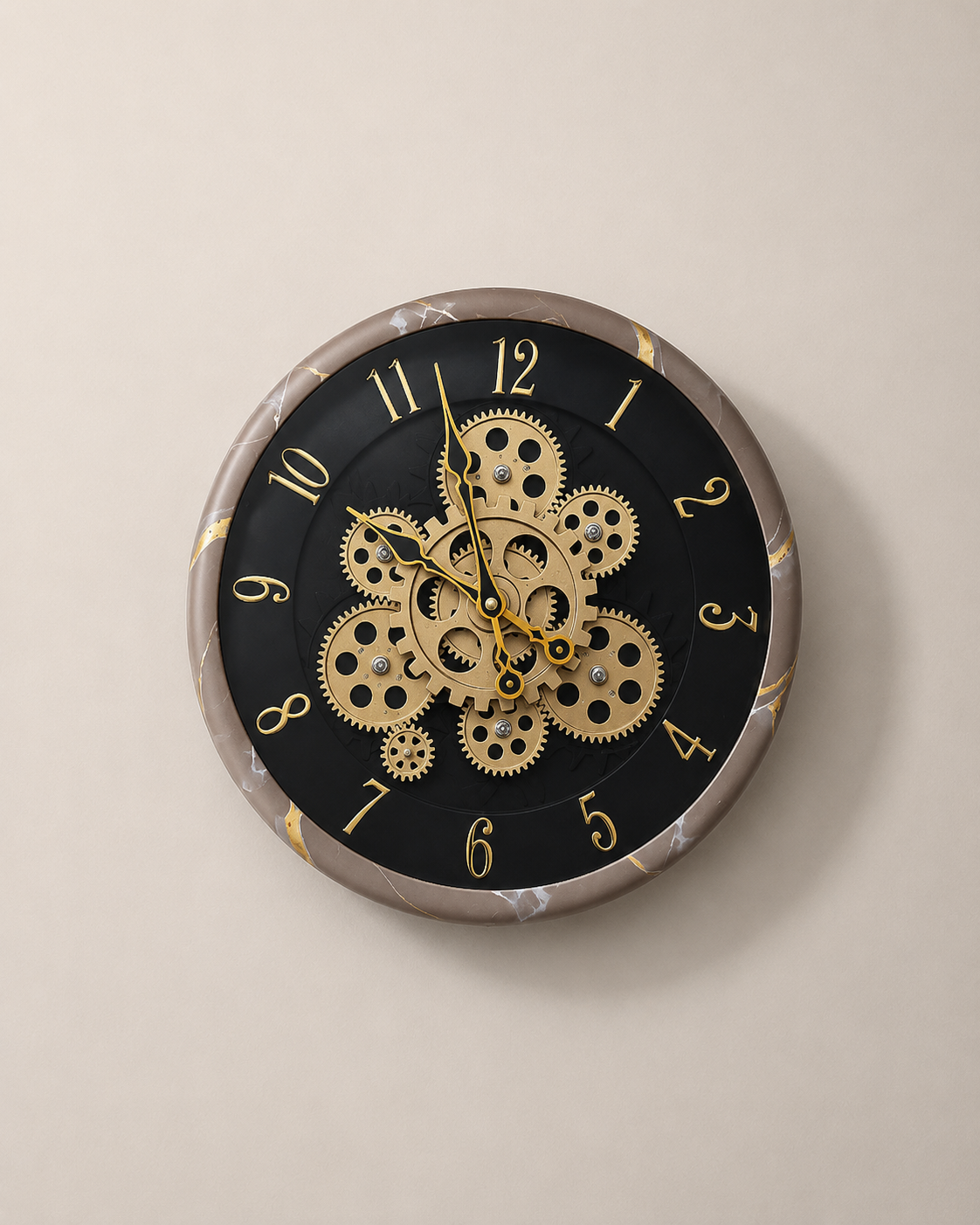 Vendly's Aesthetic Gear Clock | 14 Inches