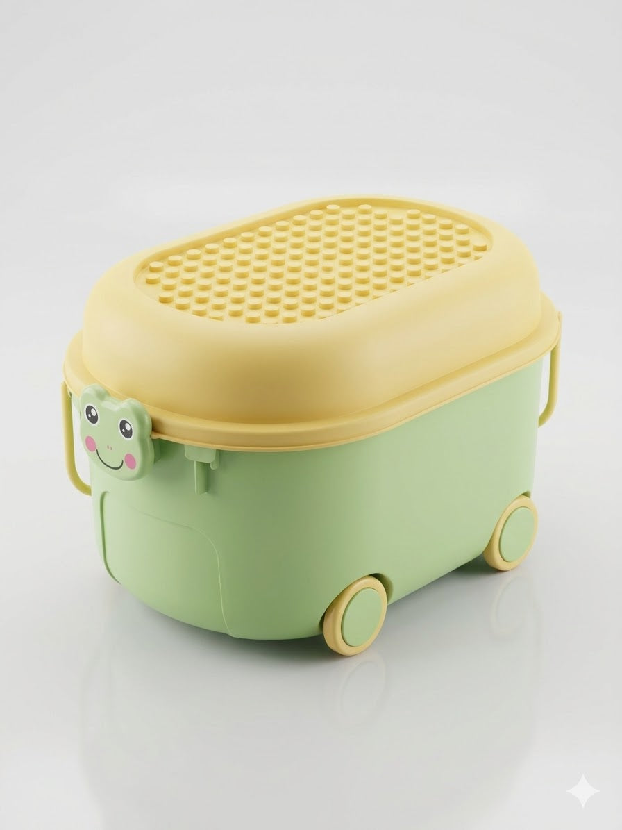 Vendly's Polypropylene Rolling Storage Container Box - 25 Litre Large capacity