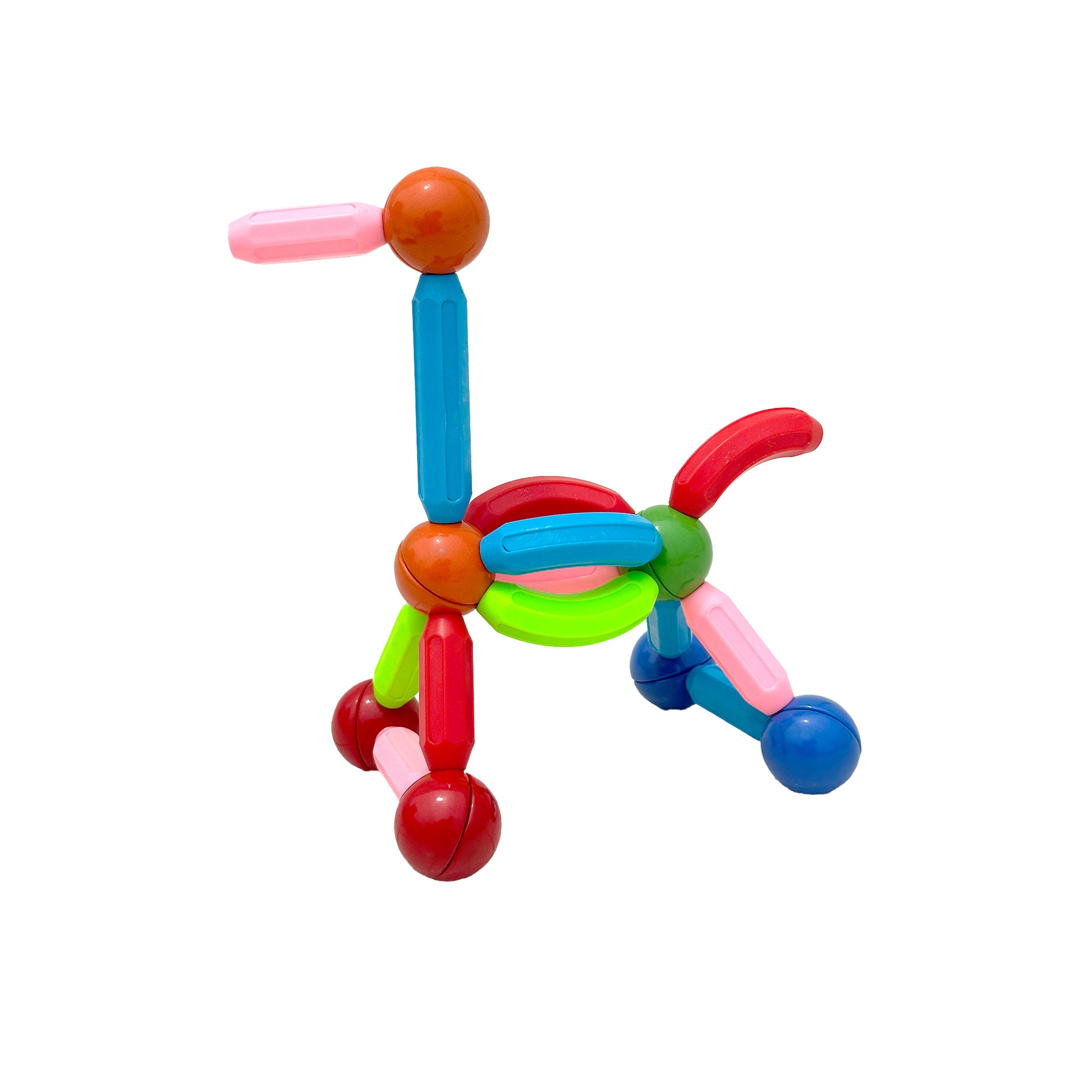 36Pcs Magnetic Sticks & Crawling Crab Toy Combo