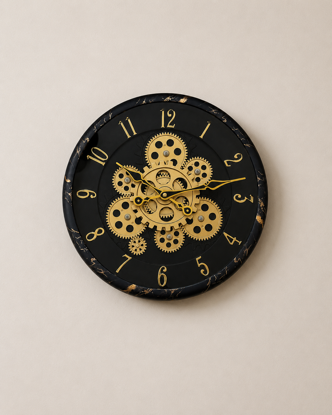 Vendly's Aesthetic Gear Clock | 14 Inches