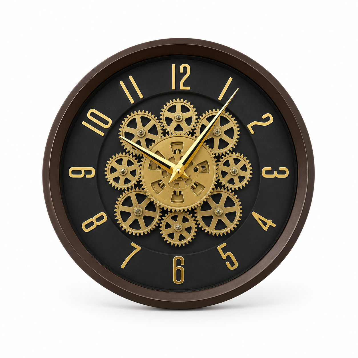 Vendly's Aesthetic Gear Clock | 12 Inches