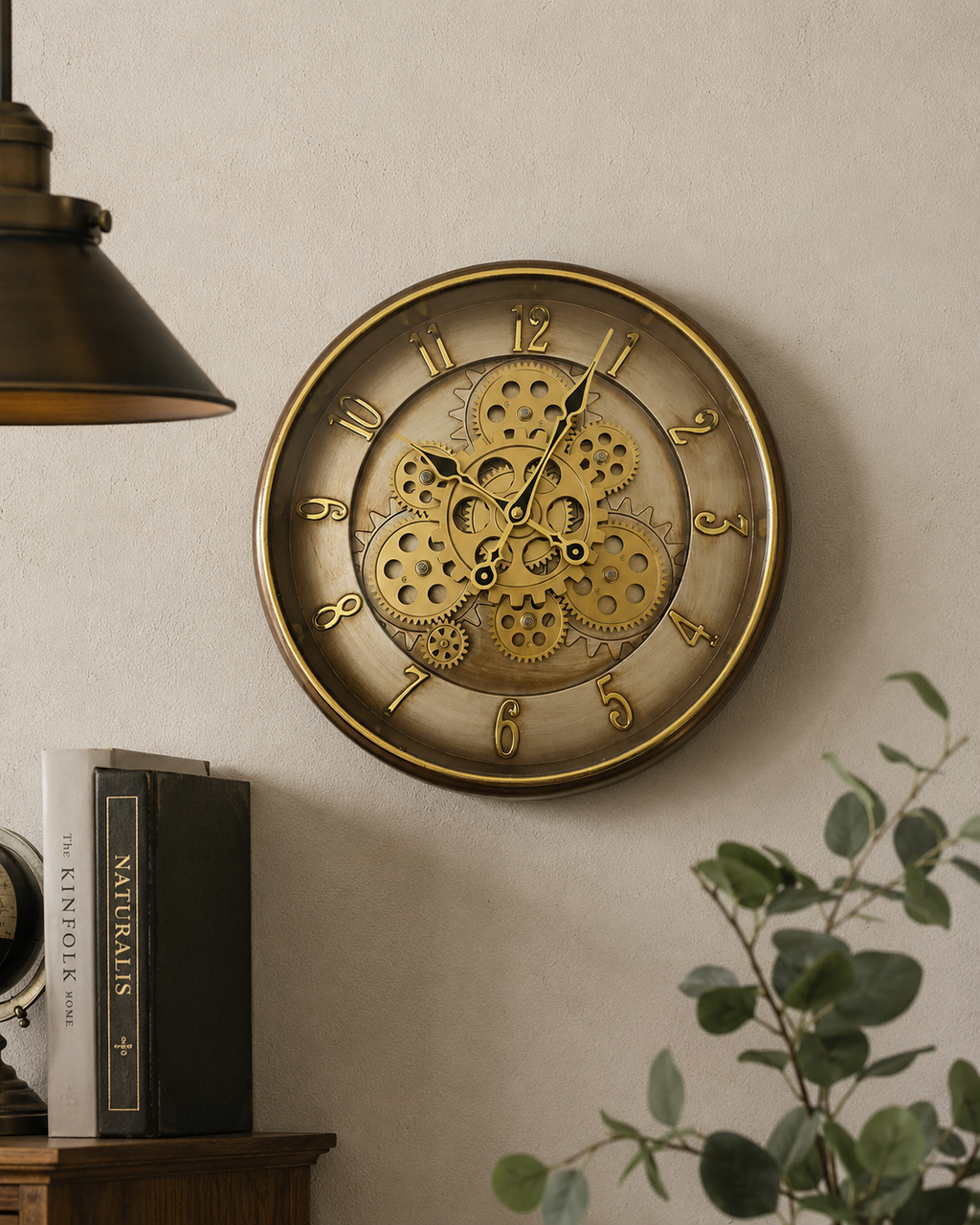Vendly's Aesthetic Gear Clock | 14 Inches