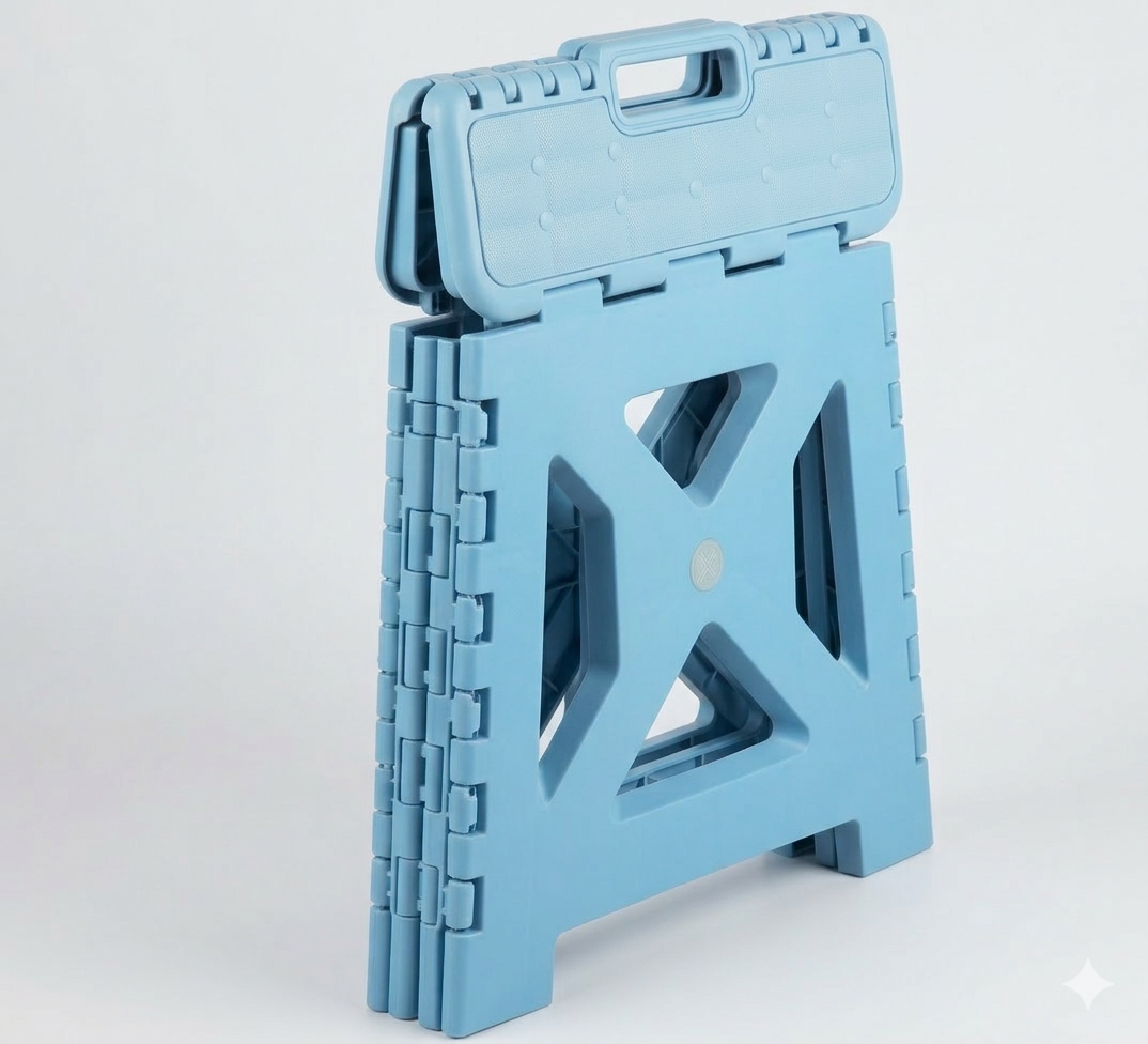 Vendly's Small Folding Step Stool – Super Strong Foldable Stool for Adults & Kids