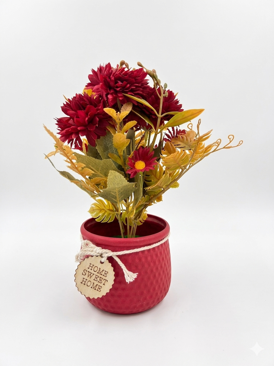 Vendly’s Aesthetic Artificial Flower Pot