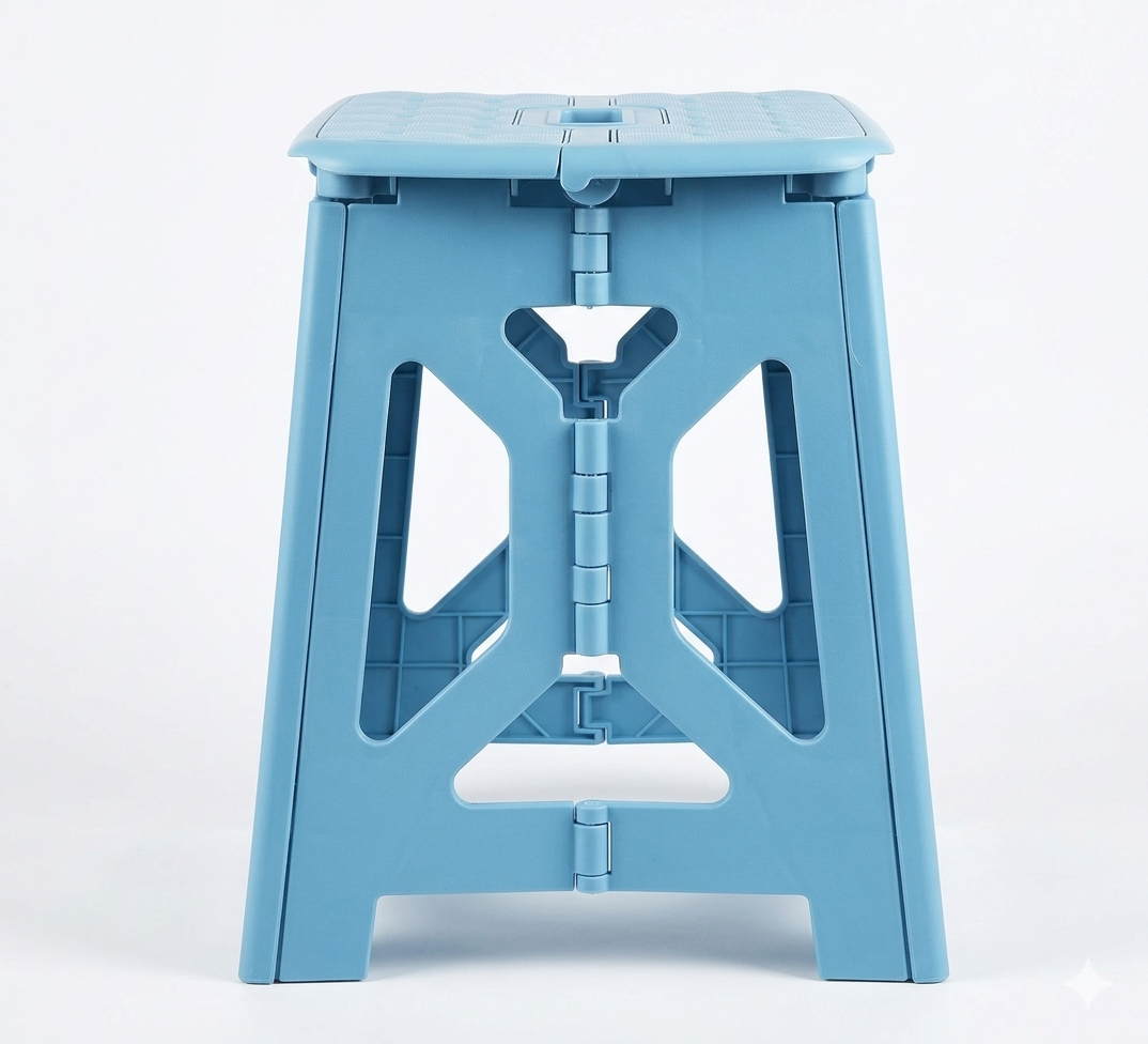 Vendly's Small Folding Step Stool – Super Strong Foldable Stool for Adults & Kids