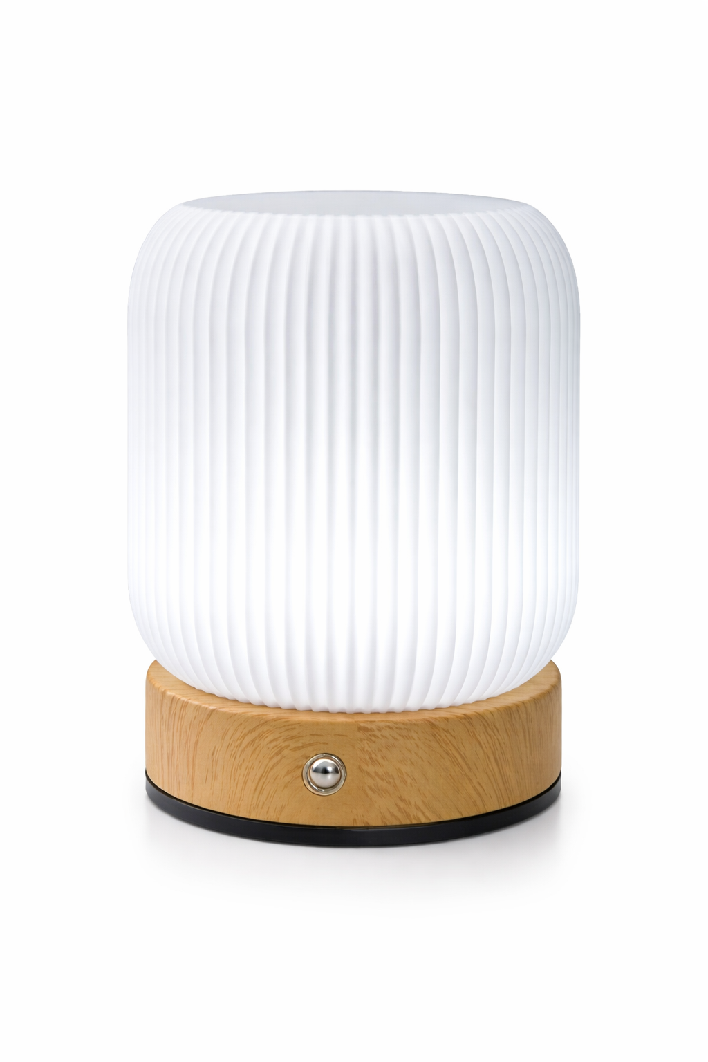 Vendly’s Cylindrical Rechargeable Night Lamp | Multicolor - Warm, White ,Yellow