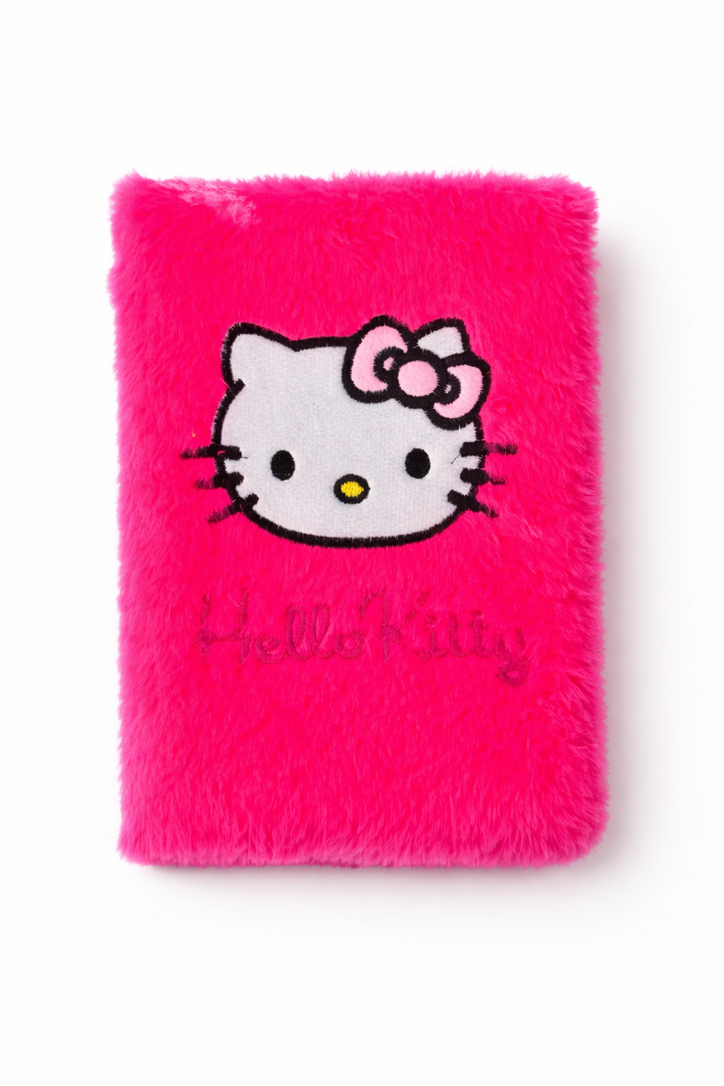 Vendly's Blue & Pink  kitty Plush Notebook – Magical Soft Plush Fluffy Fur Cover Cute Diary, Stylish Journal & Girls Gift Idea