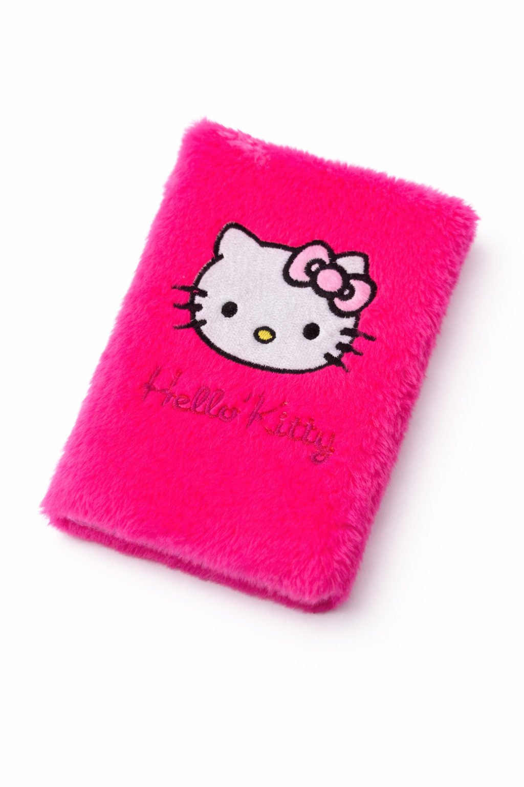 Vendly's Blue & Pink  kitty Plush Notebook – Magical Soft Plush Fluffy Fur Cover Cute Diary, Stylish Journal & Girls Gift Idea