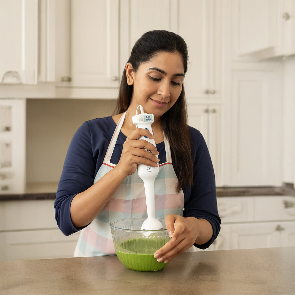 250-Watt Hand Blender for Kitchen – Powerful & Compact