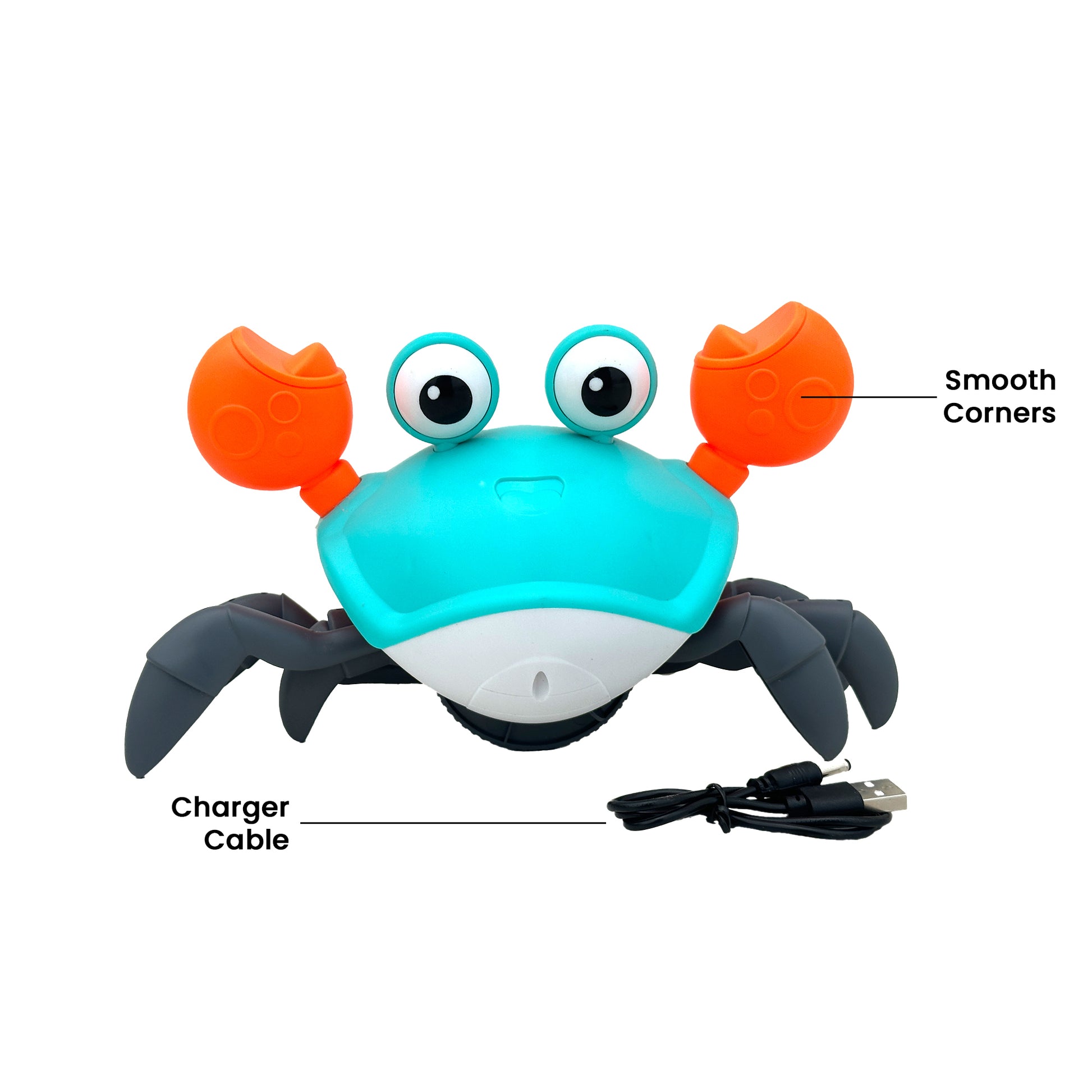 36Pcs Magnetic Sticks & Crawling Crab Toy Combo