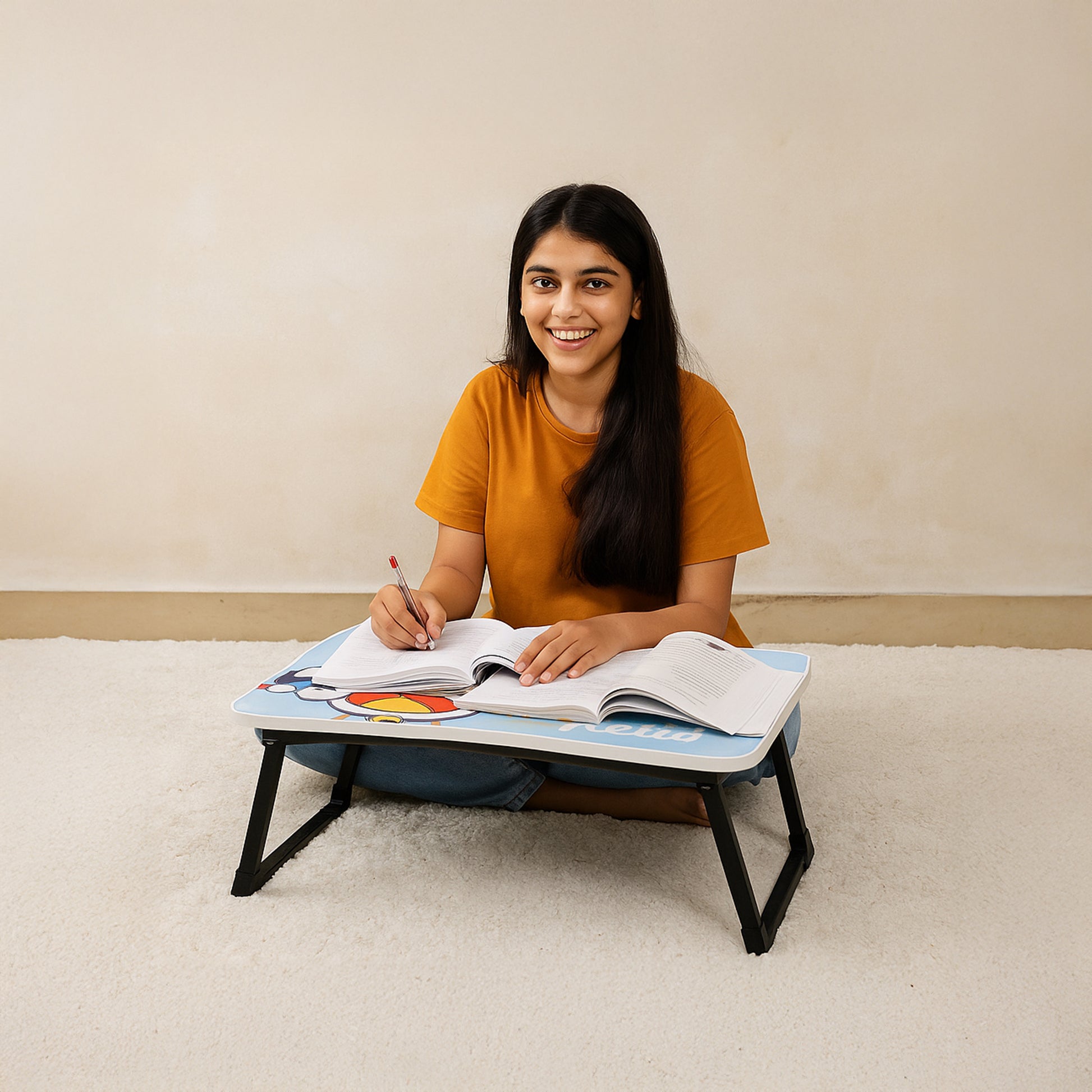 Doremon Foldable Table Desk for Kids | Study & Laptop Table