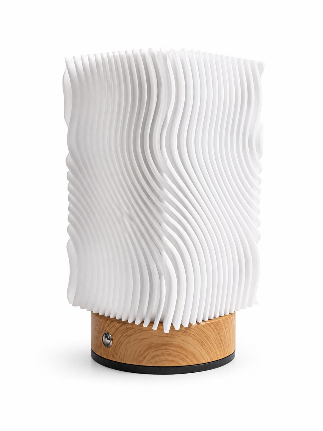 vendly's wavey box textured night lamp