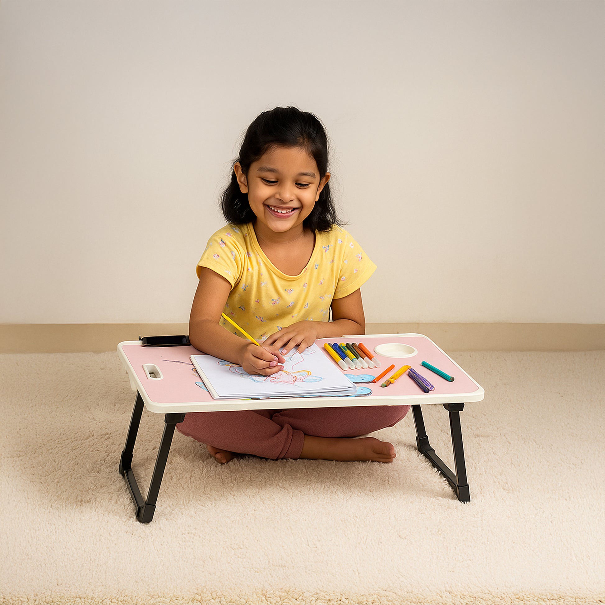 Unicorn Table Desk for Kids – Foldable & Fun Study Table